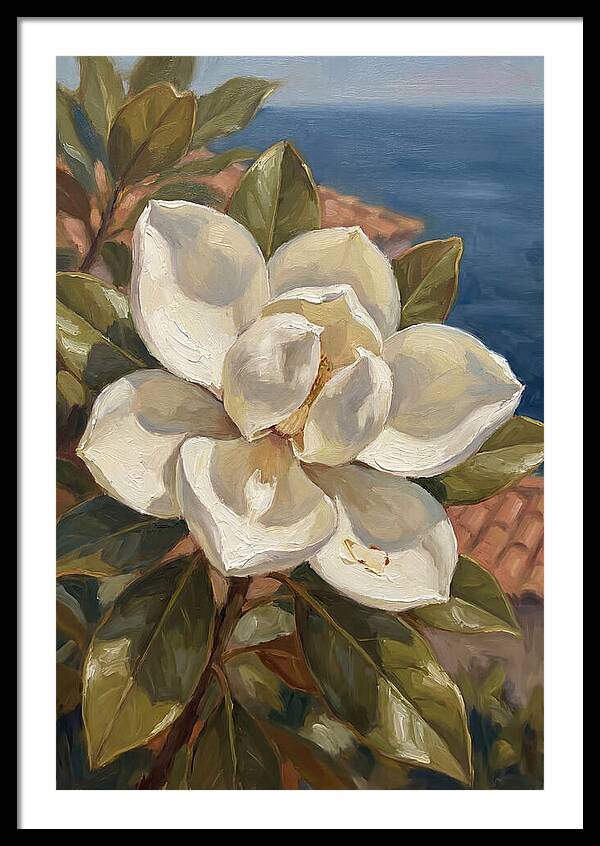 Magnolia Blossom By The Sea