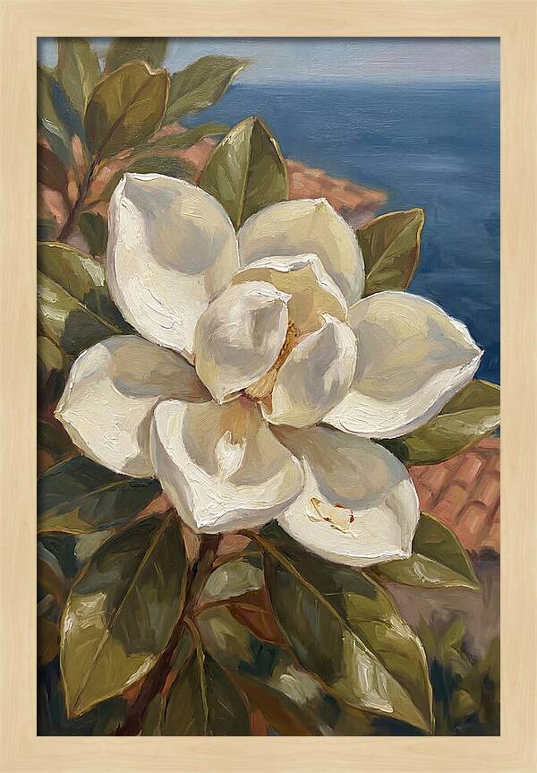 Magnolia Blossom By The Sea