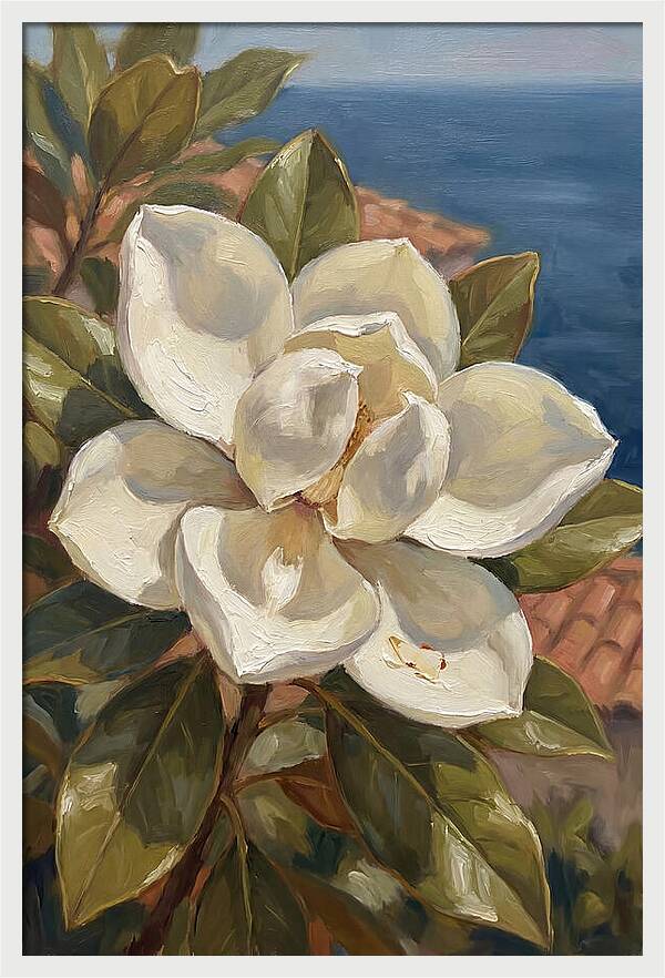 Magnolia Blossom By The Sea