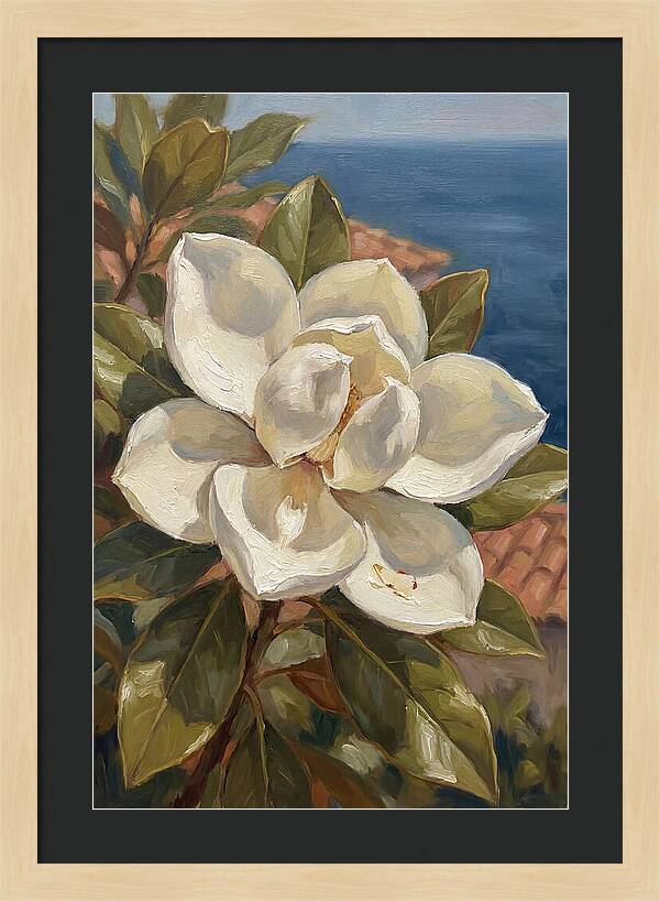 Magnolia Blossom By The Sea