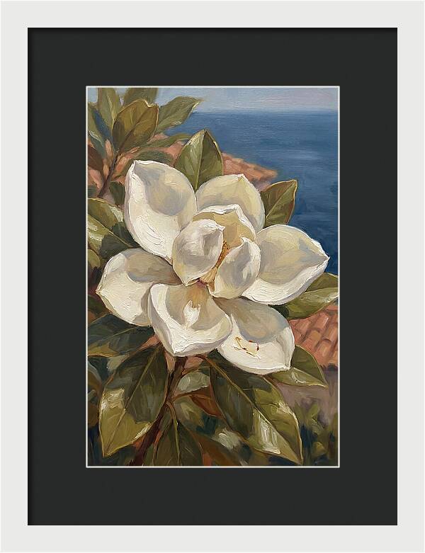 Magnolia Blossom By The Sea