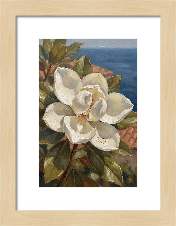 Magnolia Blossom By The Sea