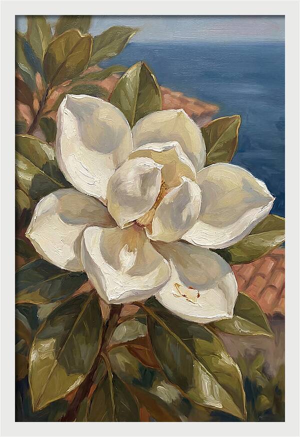 Magnolia Blossom By The Sea