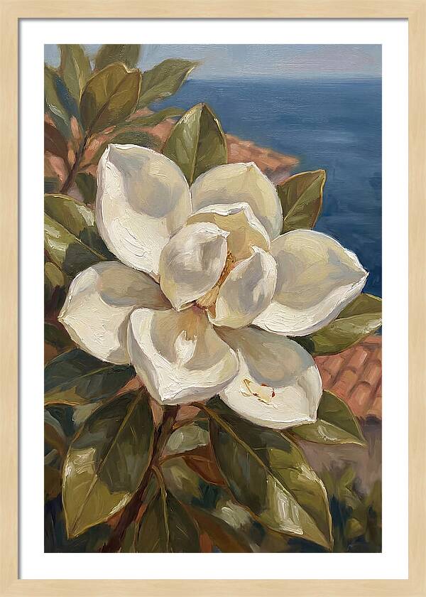 Magnolia Blossom By The Sea