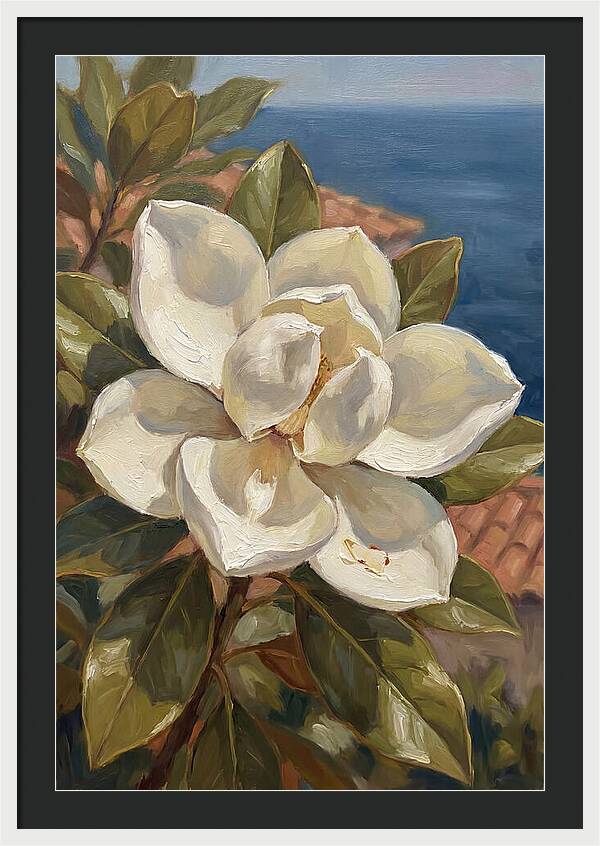 Magnolia Blossom By The Sea