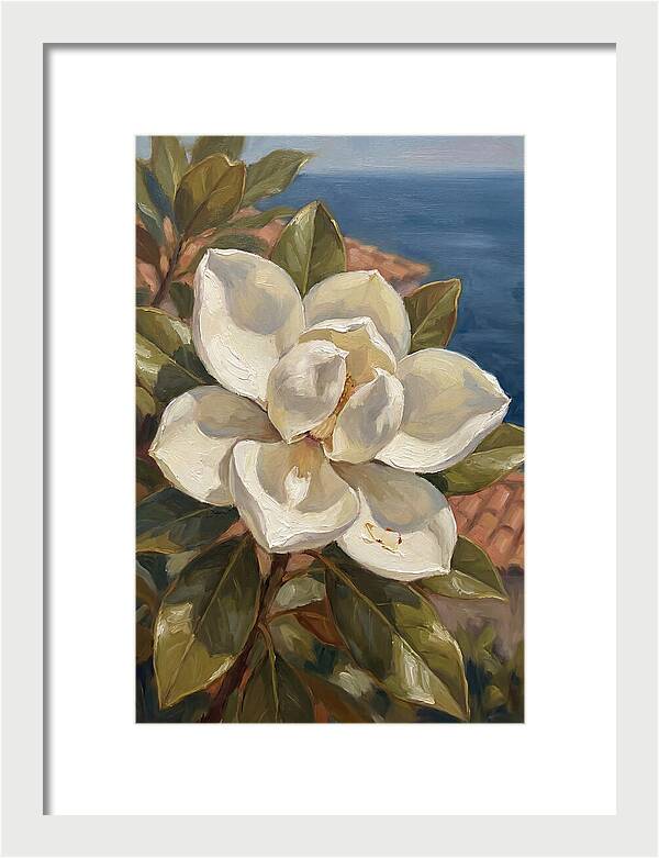 Magnolia Blossom By The Sea