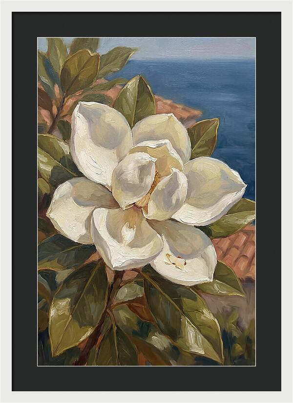 Magnolia Blossom By The Sea