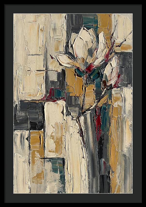 Magnolia Blossom In Abstract Form