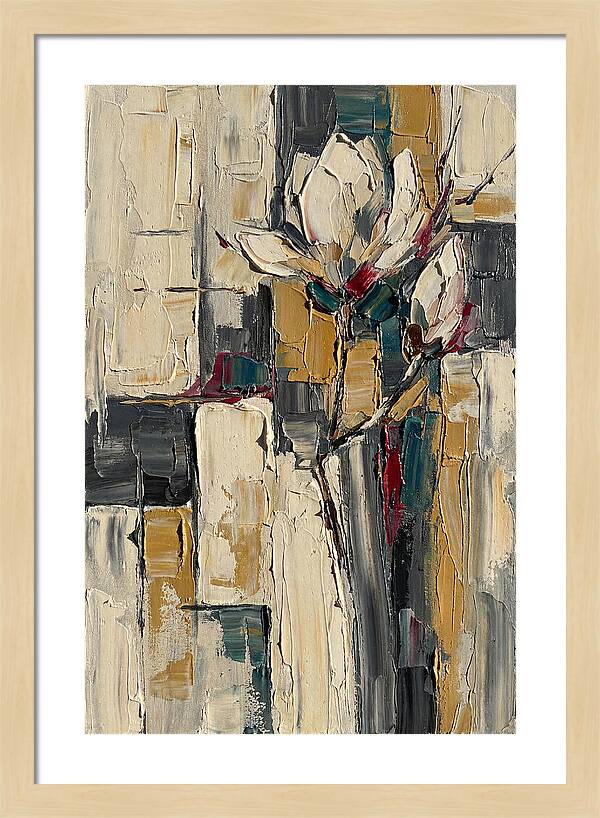 Magnolia Blossom In Abstract Form