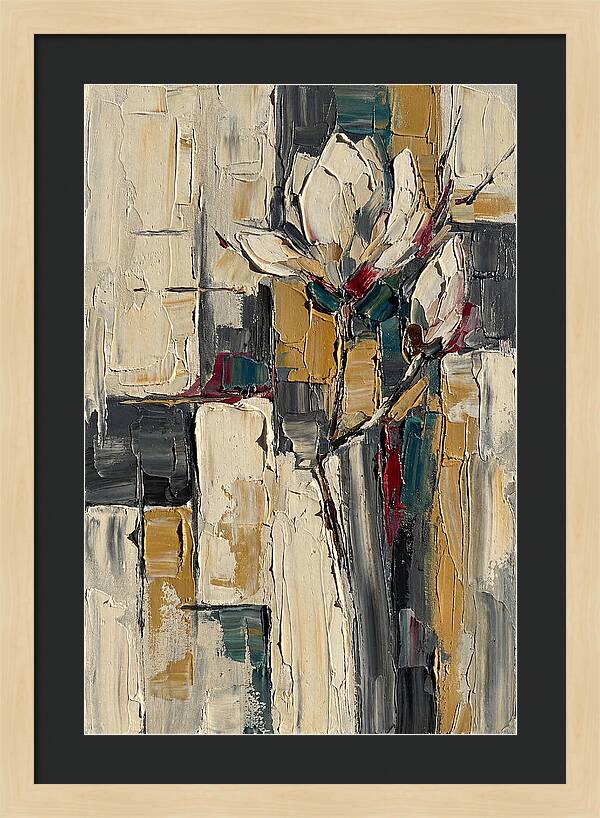 Magnolia Blossom In Abstract Form