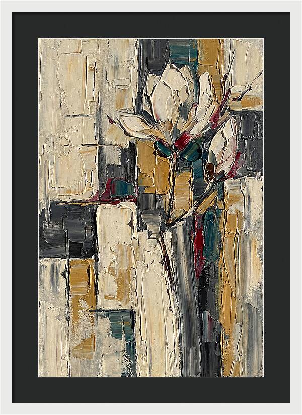 Magnolia Blossom In Abstract Form