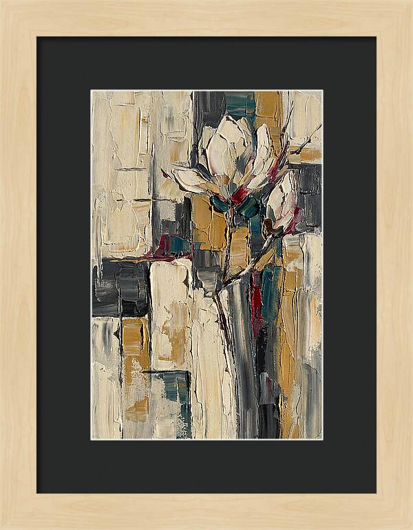 Magnolia Blossom In Abstract Form
