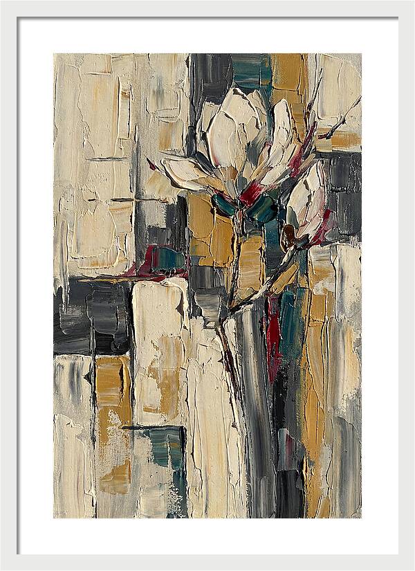 Magnolia Blossom In Abstract Form