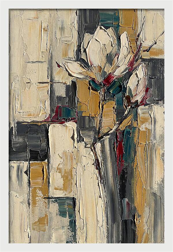 Magnolia Blossom In Abstract Form