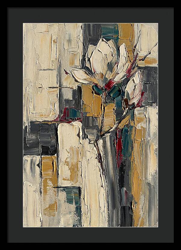 Magnolia Blossom In Abstract Form