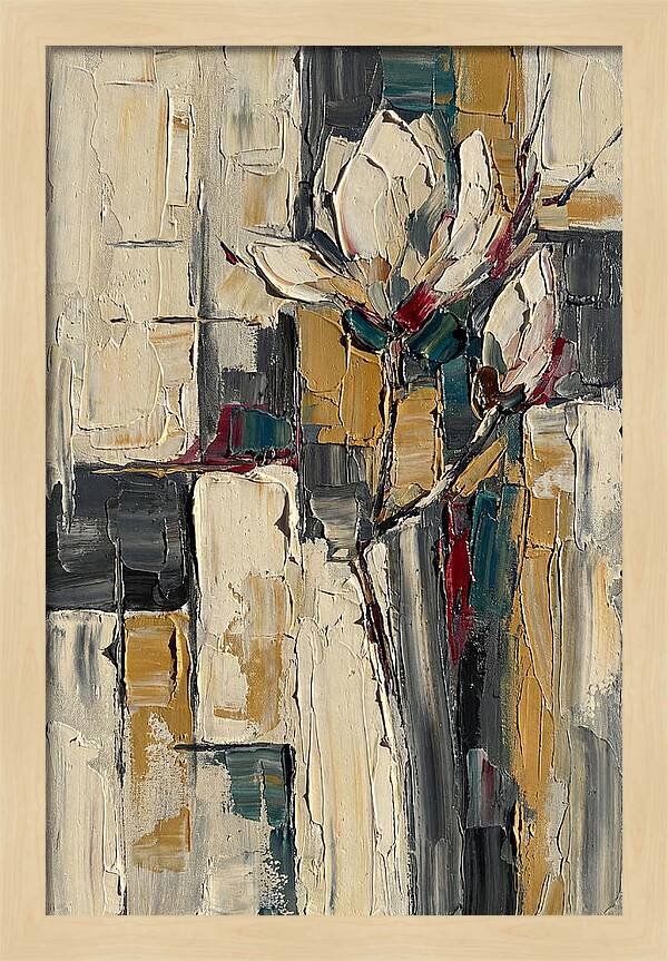 Magnolia Blossom In Abstract Form