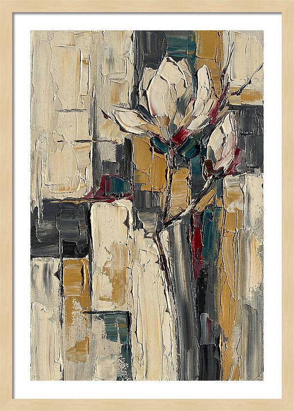 Magnolia Blossom In Abstract Form