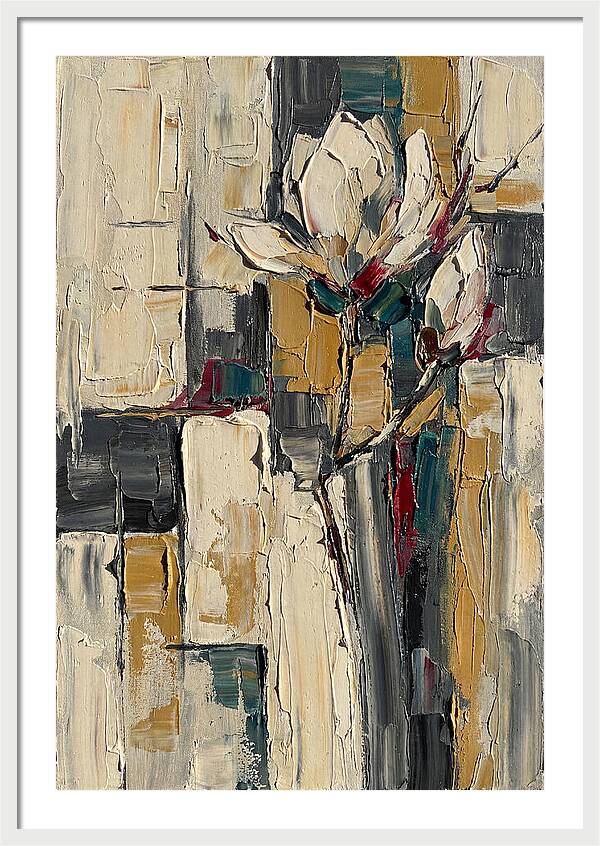 Magnolia Blossom In Abstract Form