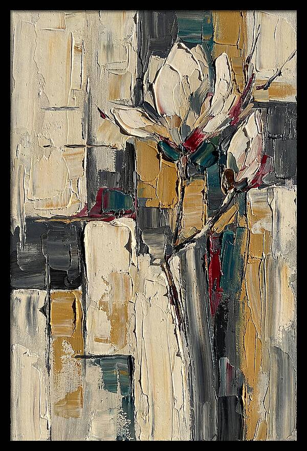 Magnolia Blossom In Abstract Form