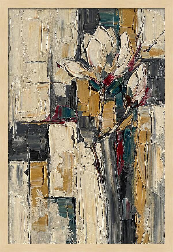 Magnolia Blossom In Abstract Form