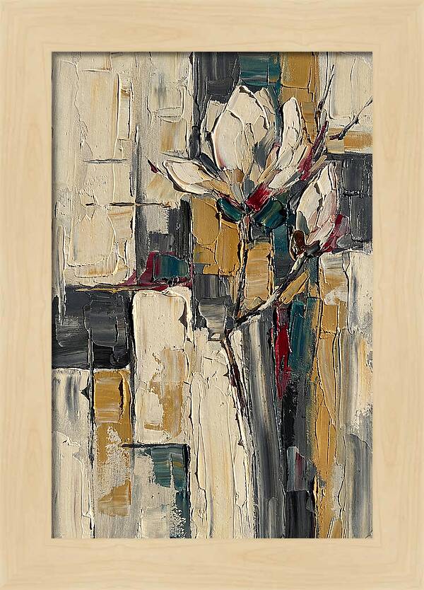 Magnolia Blossom In Abstract Form