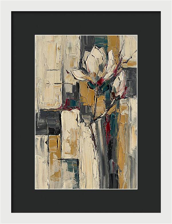 Magnolia Blossom In Abstract Form