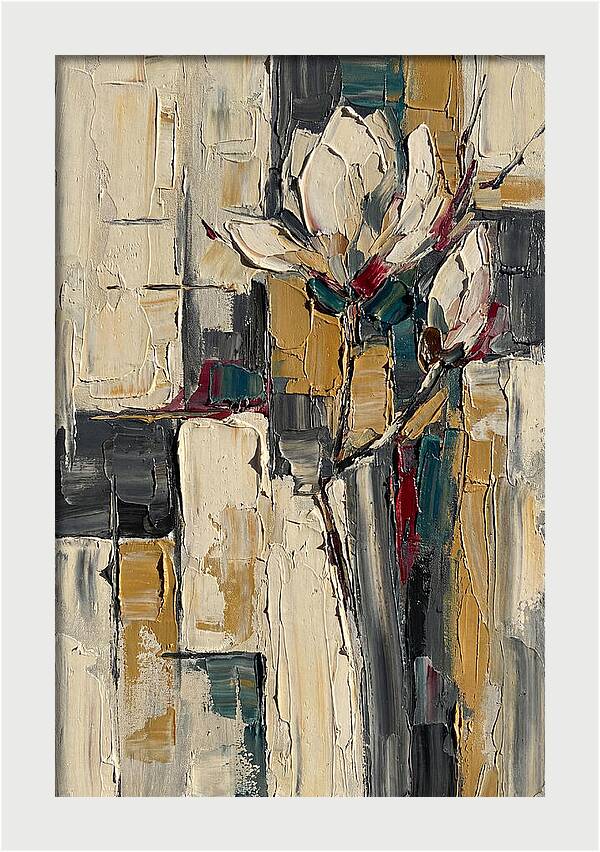 Magnolia Blossom In Abstract Form