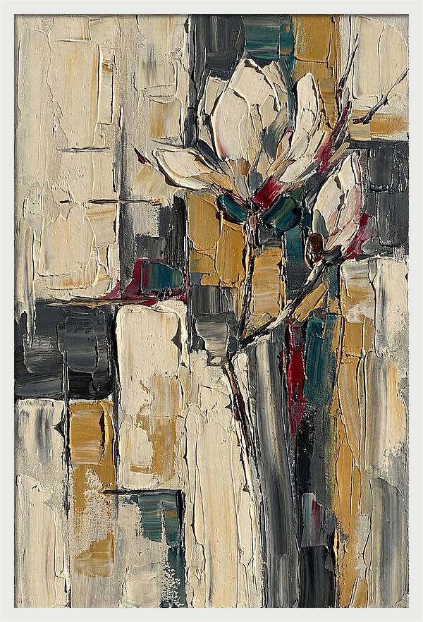 Magnolia Blossom In Abstract Form