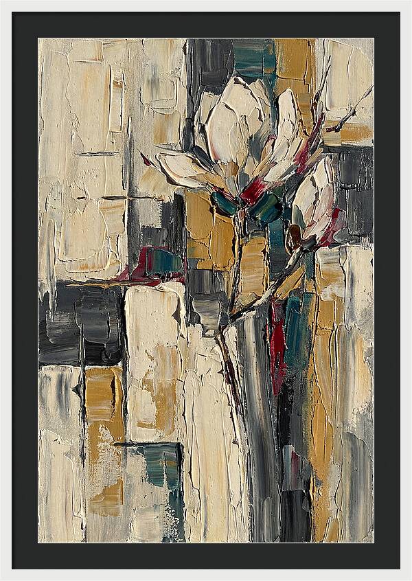 Magnolia Blossom In Abstract Form