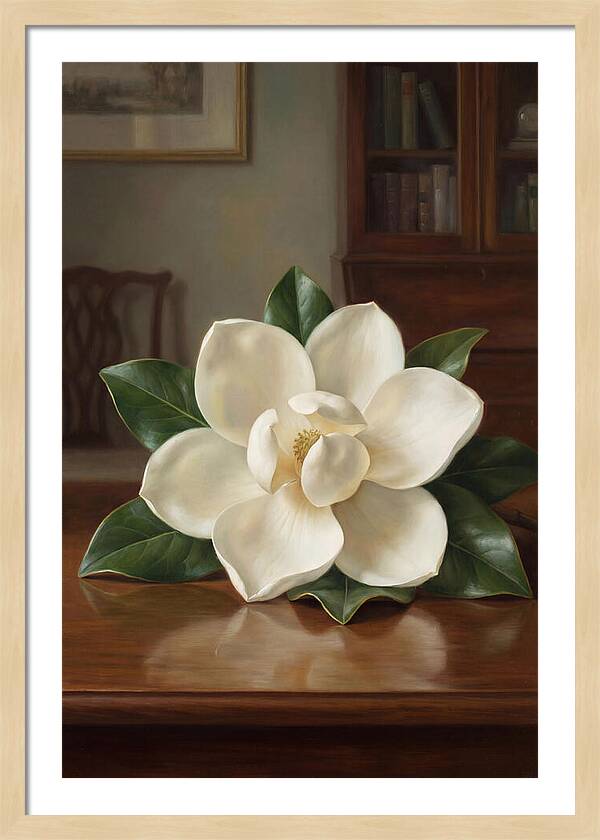 Magnolia Blossom Tranquility