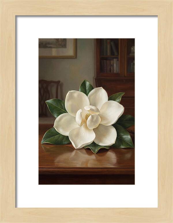 Magnolia Blossom Tranquility