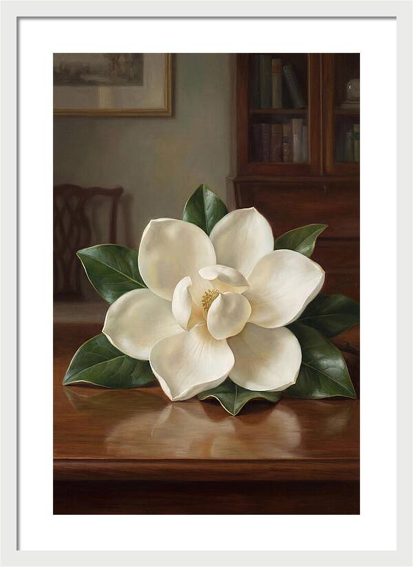 Magnolia Blossom Tranquility