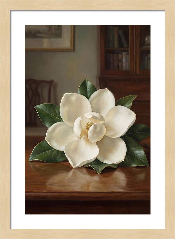 Magnolia Blossom Tranquility