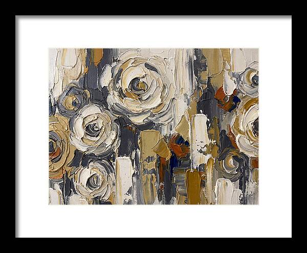 Magnolia Blossoms In Palette Knife