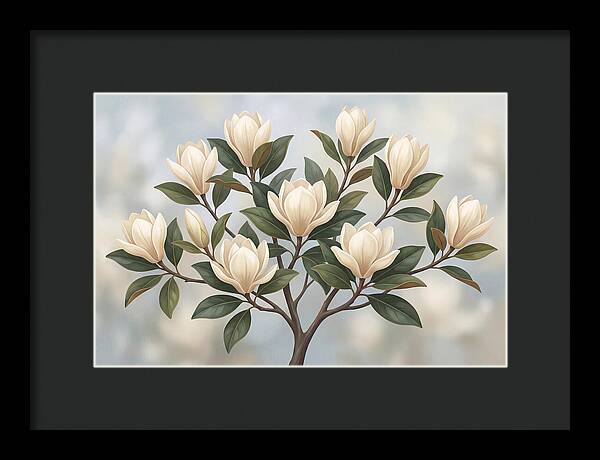 Magnolia Petals Under Sunlight