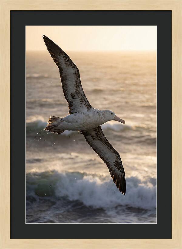 Majestic Albatross In Flight