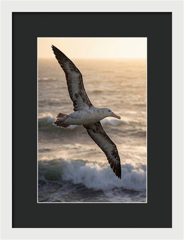 Majestic Albatross In Flight