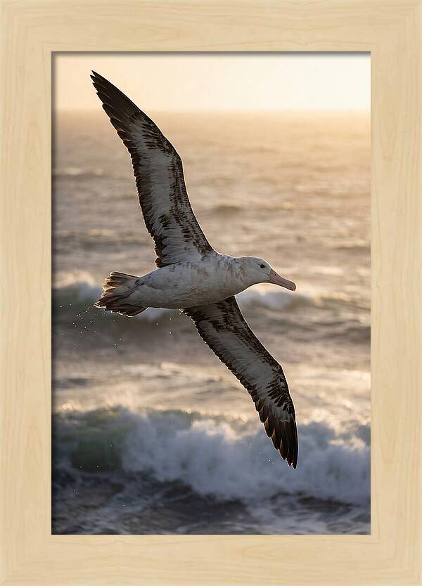 Majestic Albatross In Flight