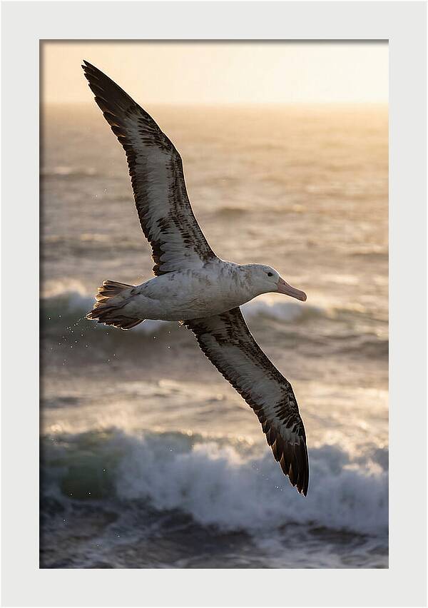 Majestic Albatross In Flight
