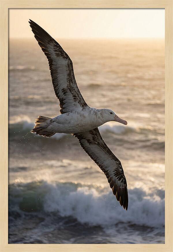 Majestic Albatross In Flight