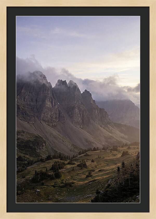 Majestic Alpine Mountain View