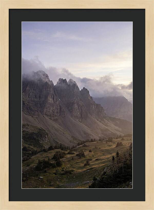 Majestic Alpine Mountain View