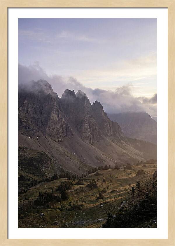 Majestic Alpine Mountain View