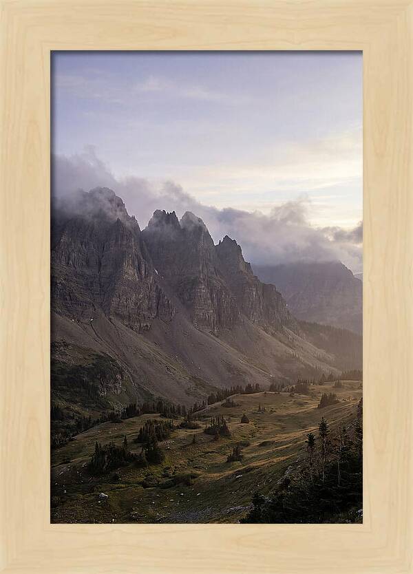 Majestic Alpine Mountain View