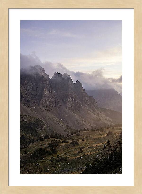 Majestic Alpine Mountain View