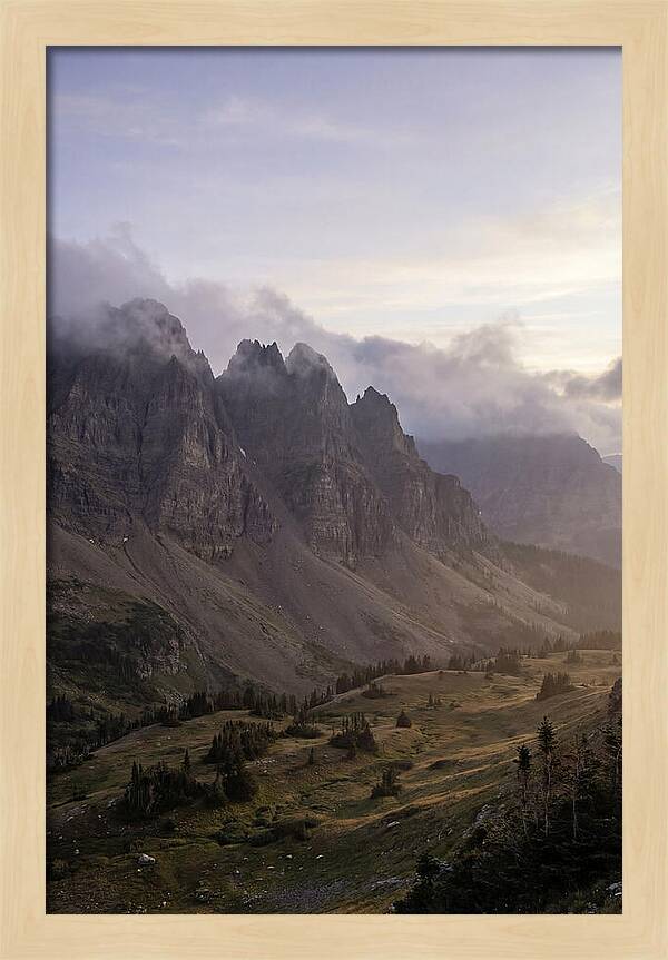 Majestic Alpine Mountain View