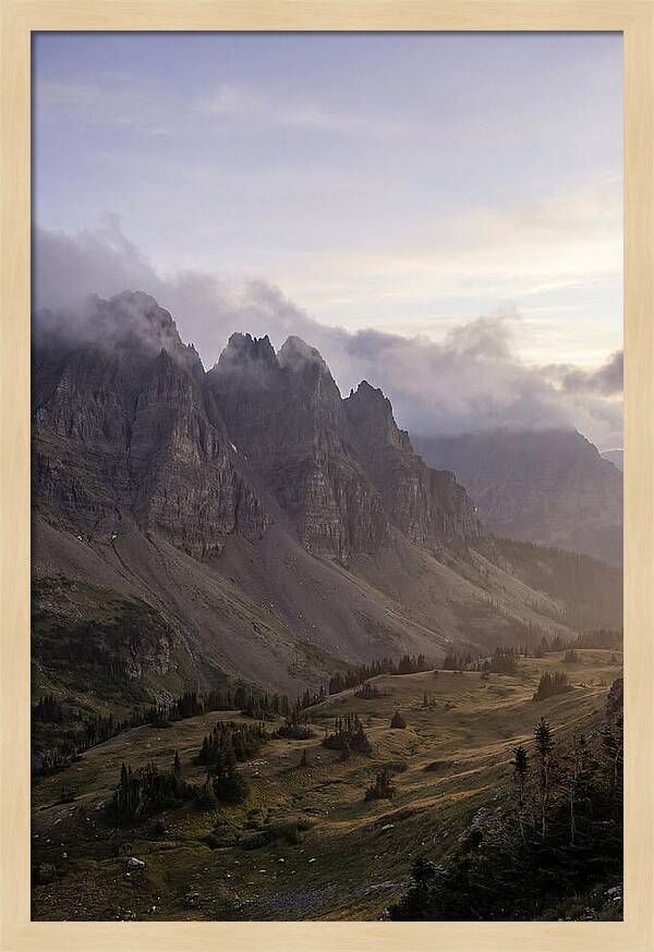 Majestic Alpine Mountain View