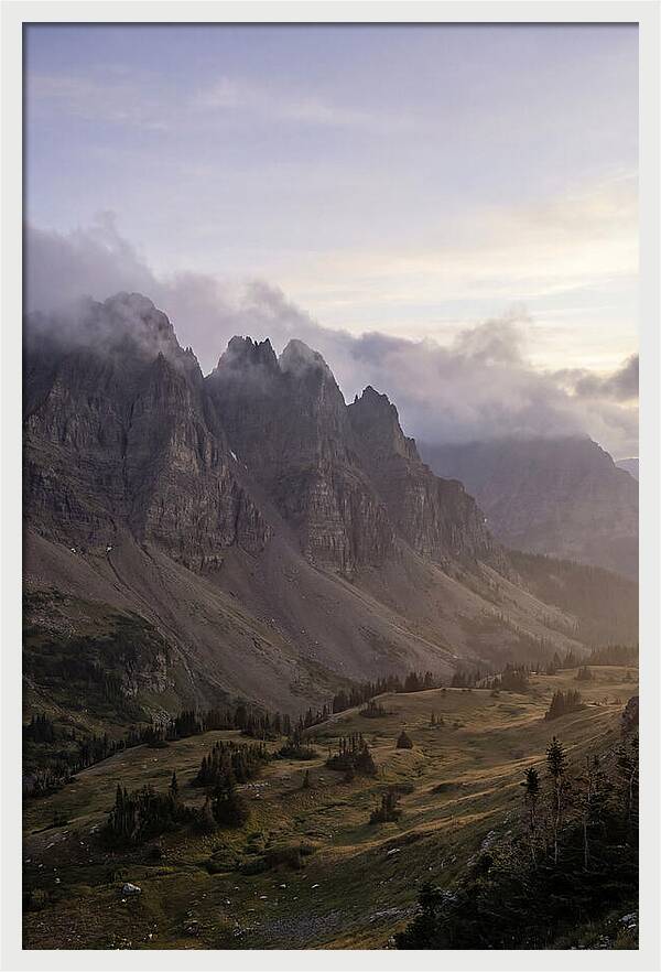 Majestic Alpine Mountain View