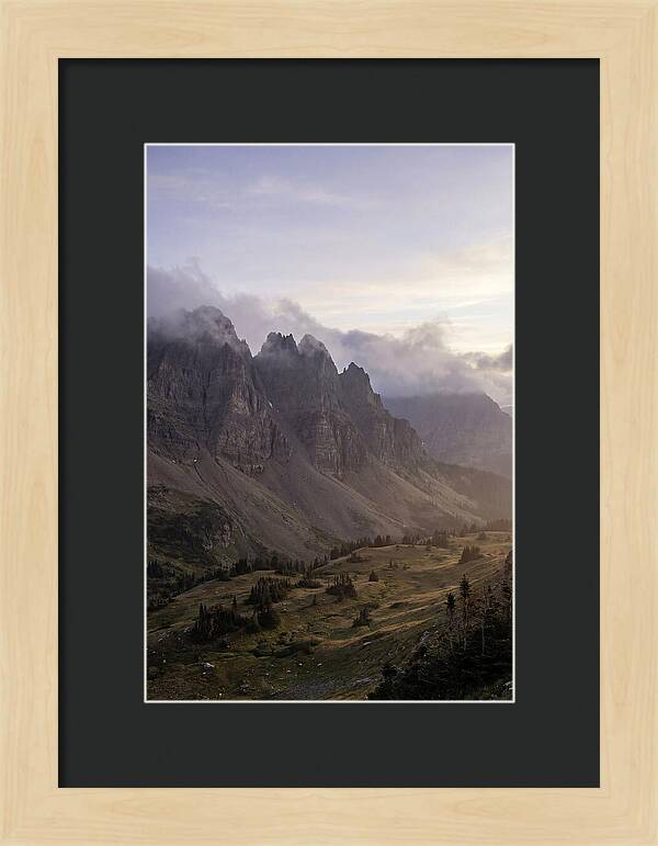 Majestic Alpine Mountain View