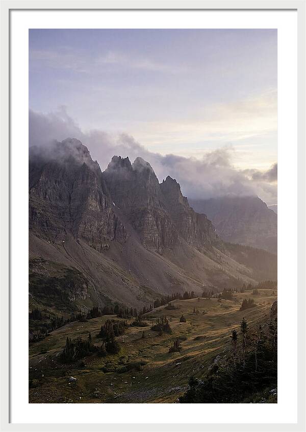 Majestic Alpine Mountain View